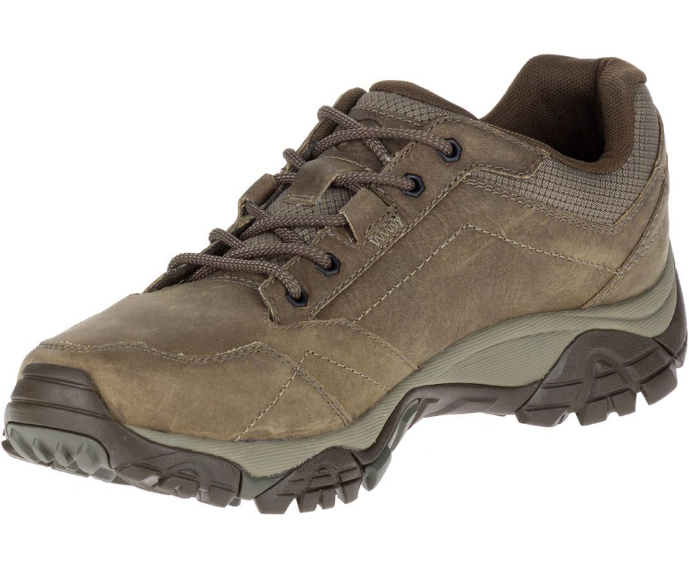 Tenis Homem - Merrell Moab Adventure Lace Wide Width - Verde Oliva - OPQ370561